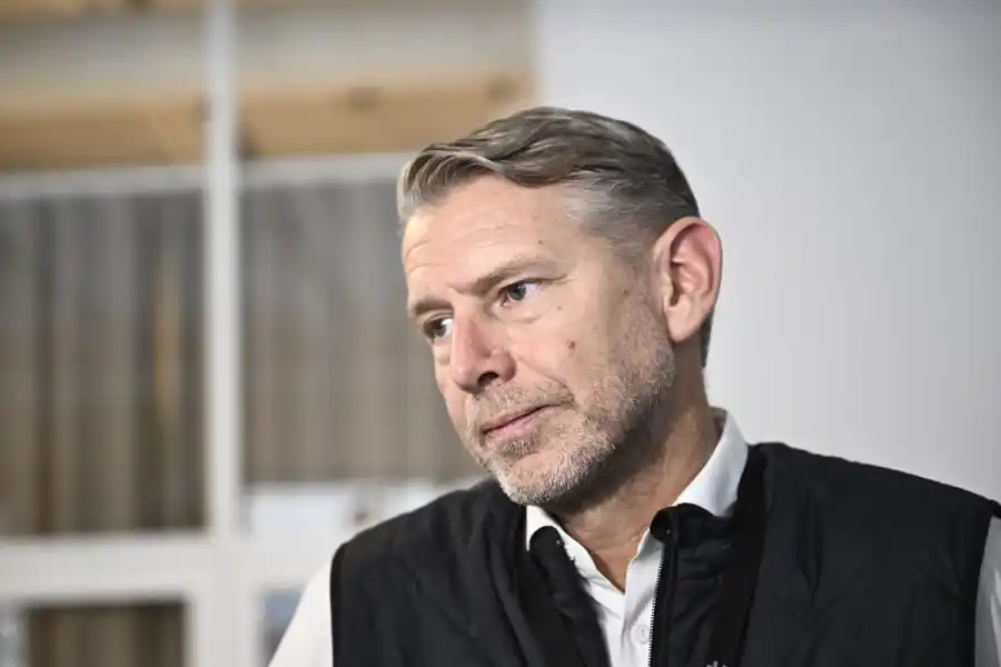 Peter Carlsson, medgrundare och tidigare vd för Northvolt. Foto: TT.