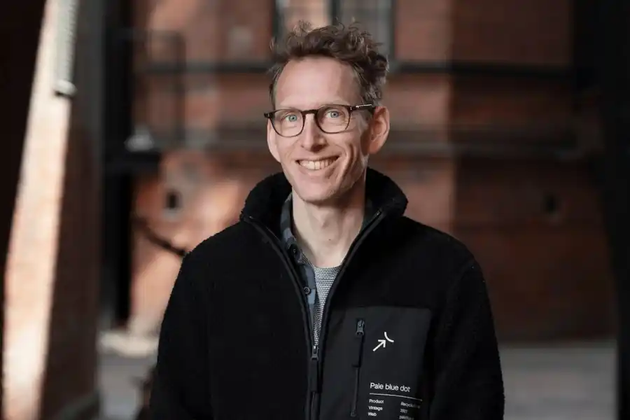 Hampus Jakobsson, medgrundare till Pale blue dot. Foto: Pressbild