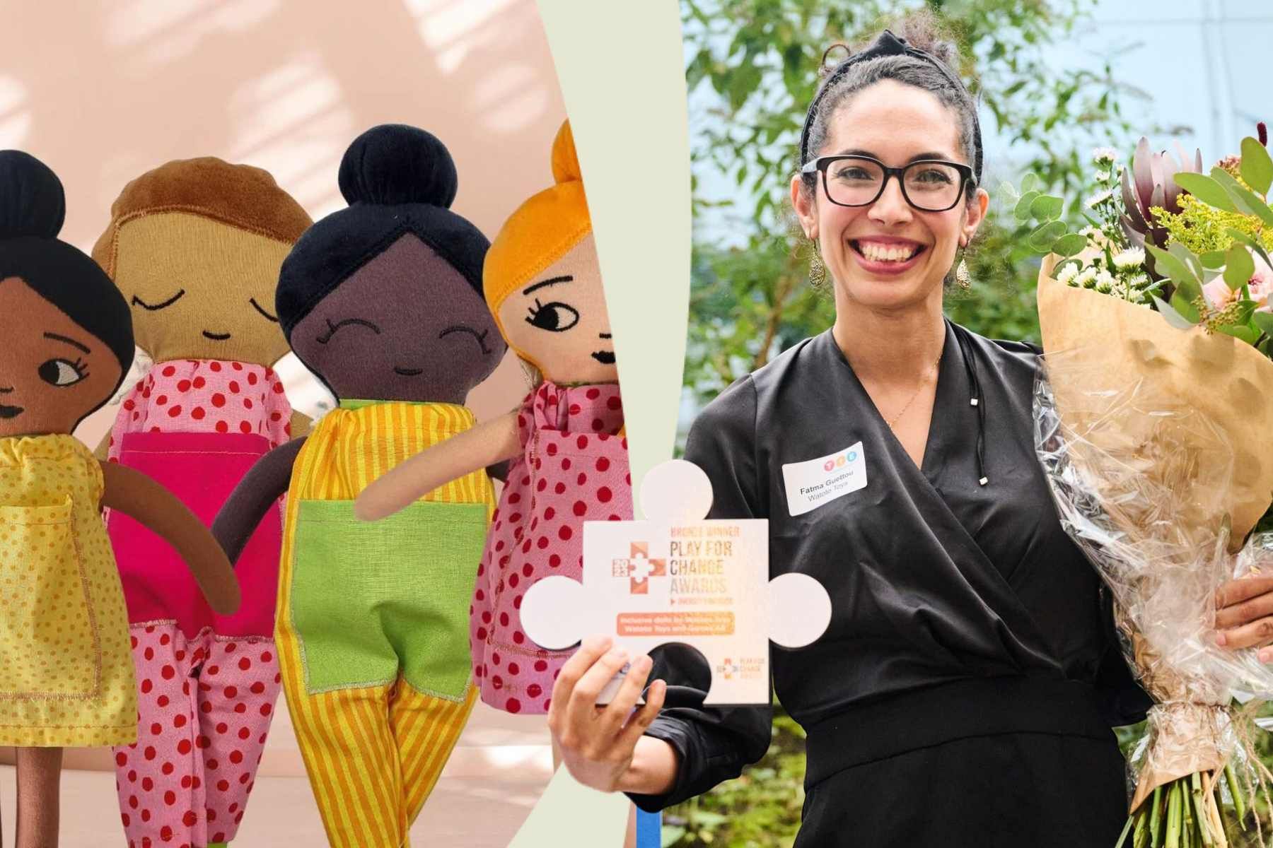 Fatma Guettou, grundare och vd för Watoto Toys and Games. Foto: Pressbild.