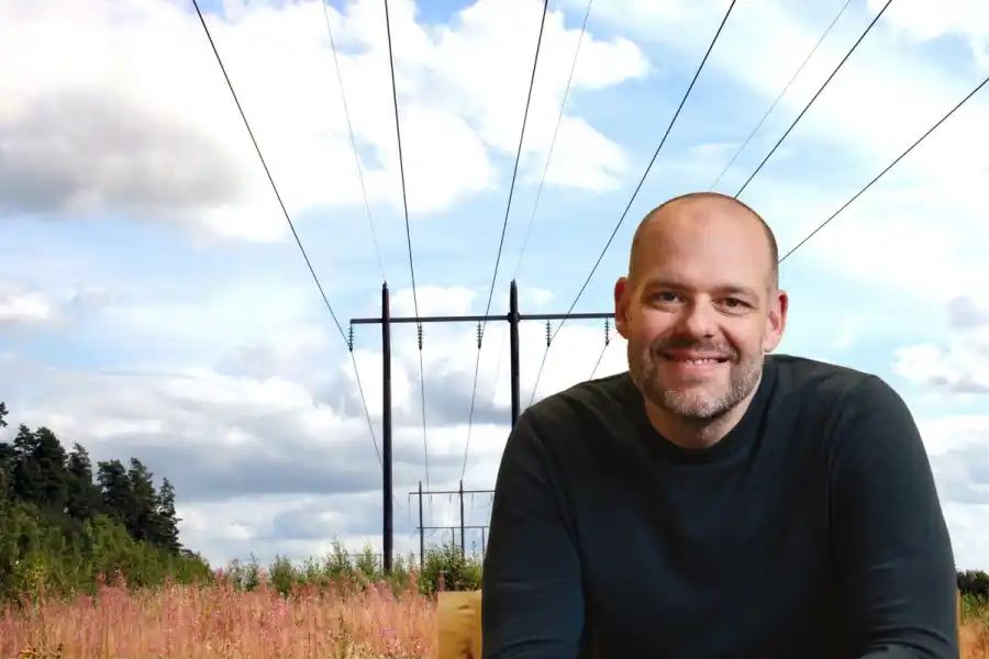 Paul Roos, affärsområdeschef Växjö Energi. Foto: Pressbilder (montage).