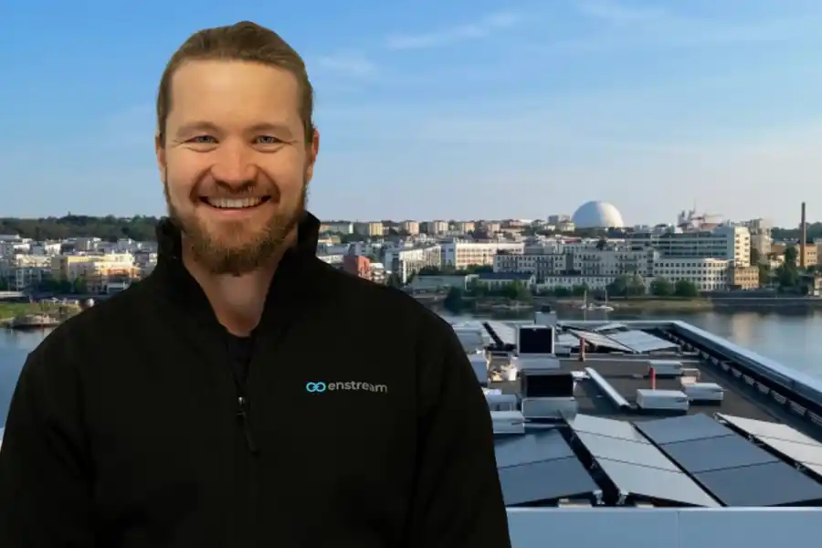 Oscar Leffler medgrundare av Enstream. Foto: Pressbilder.