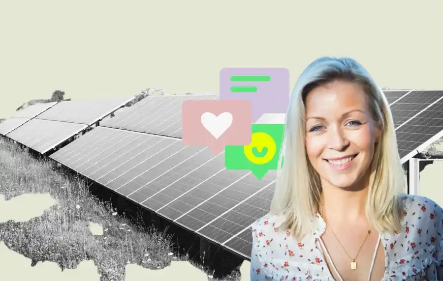 Ida Barth Thomassen, chef över Wandas nordiska verksamhet. Grafik av Impact Loop.