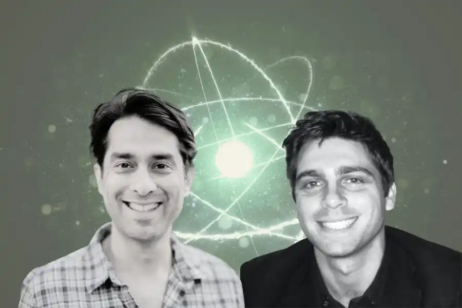 Sundeep Ahuja, founder and general partner of Climate Capital (left) and Jack Zamattio, founder and CEO of Hephaestus (right)