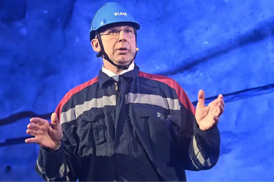 Jan Moström, vd och koncernchef på LKAB