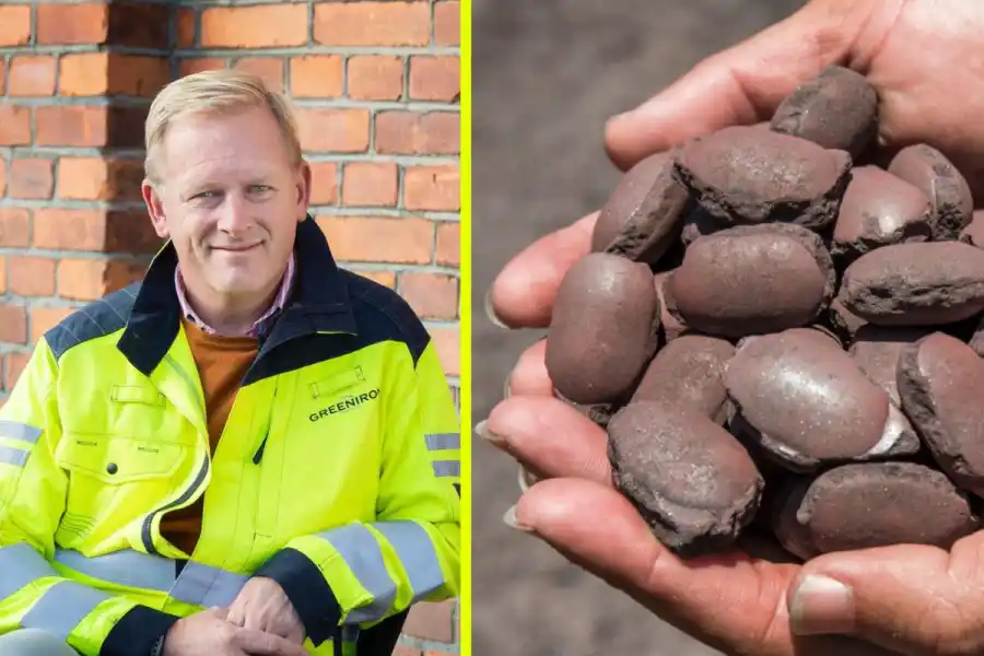 Edward Murray, grundare och vd för Greeniron. Foto: pressbild.