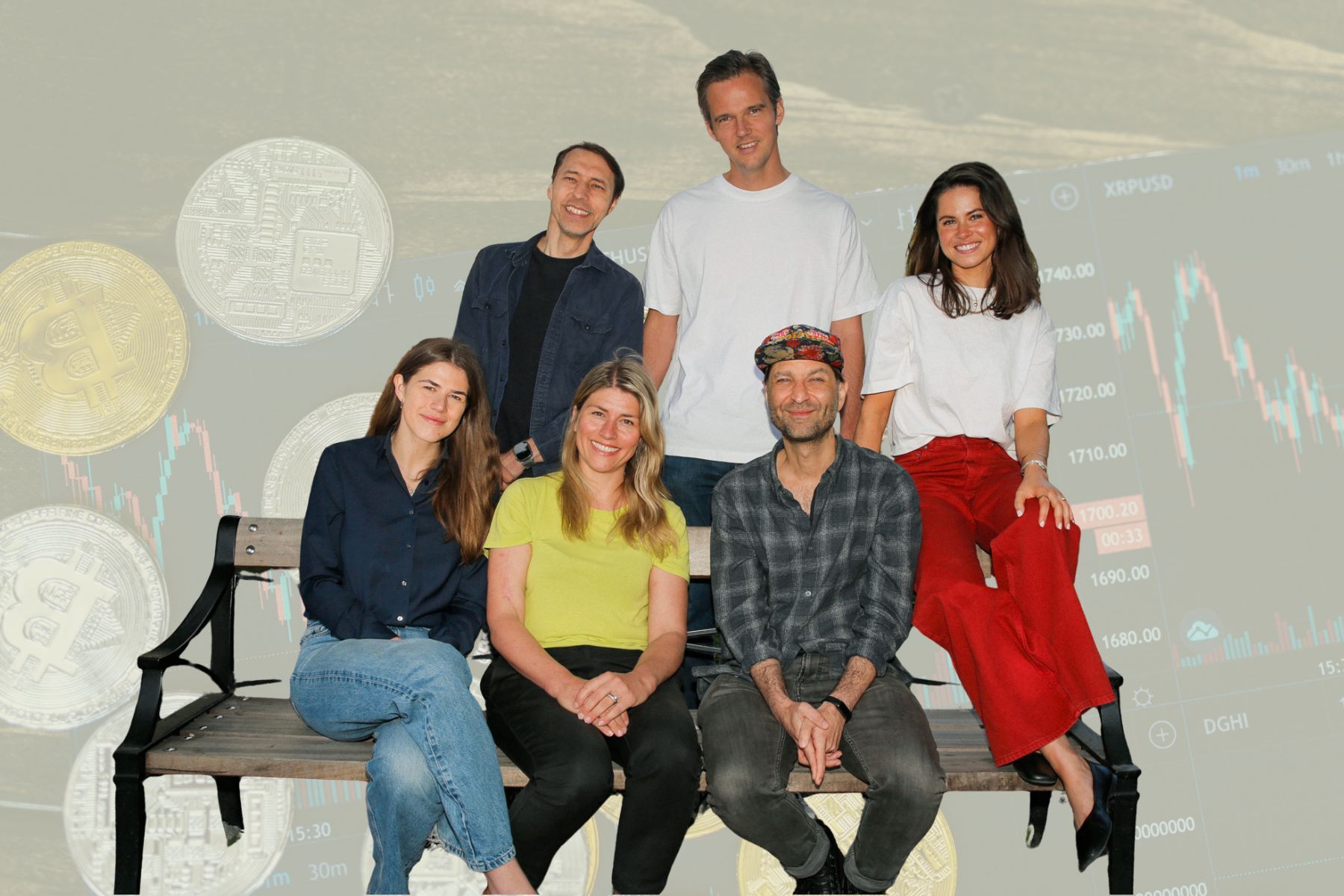 Norrsken Evolve team; Rebecka Löthman Rydå bottom, centre. Credit: Norrsken