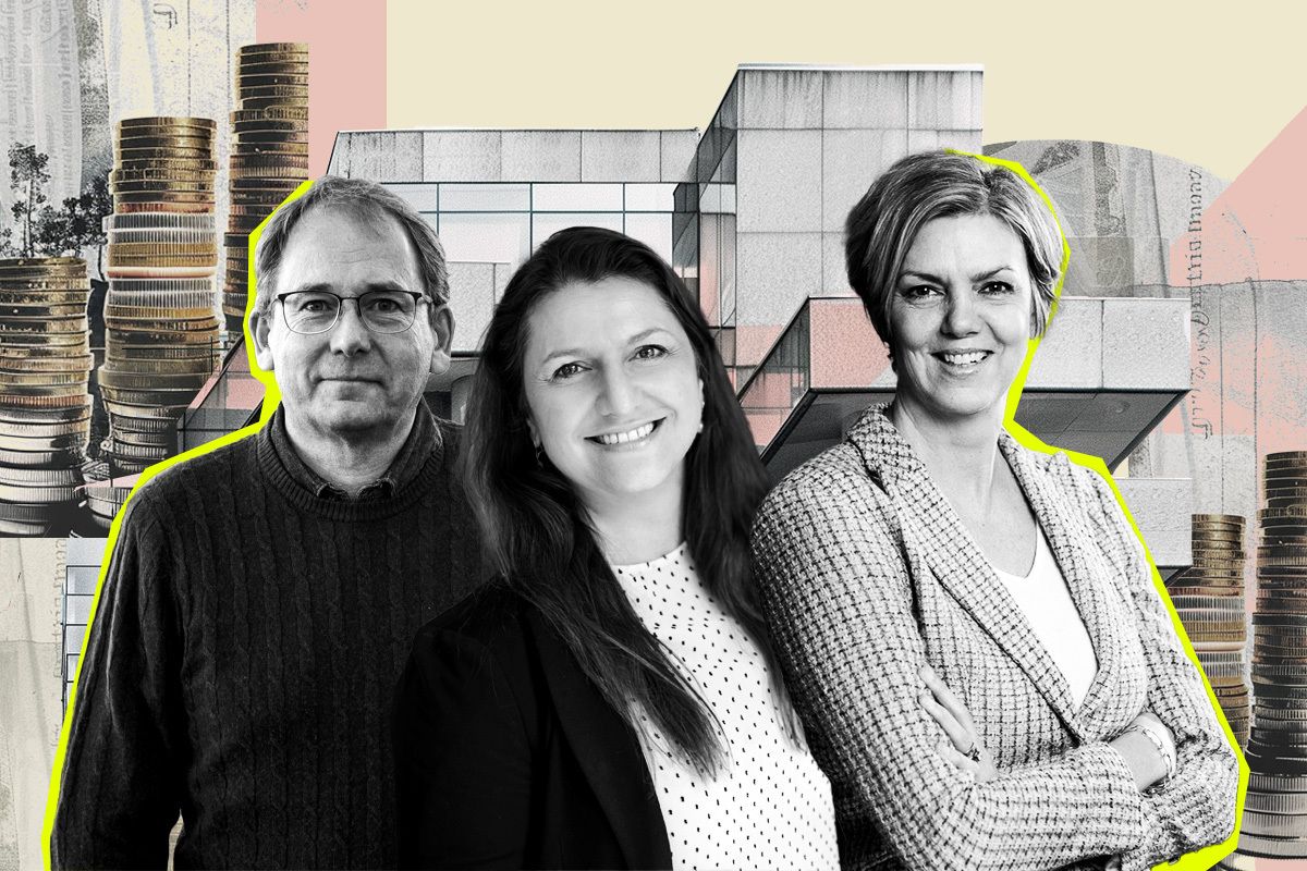 Erik Bengtson, Södra Ädla, Klementina Österberg, GU Ventures och Marika King, Pinc. Foto: pressbilder.