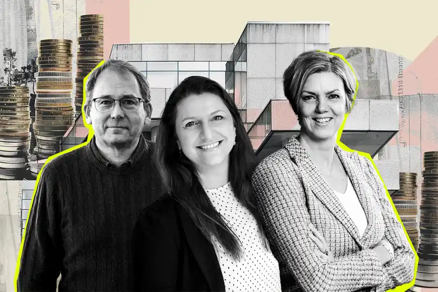 Erik Bengtson, Södra Ädla, Klementina Österberg, GU Ventures och Marika King, Pinc. Foto: pressbilder.