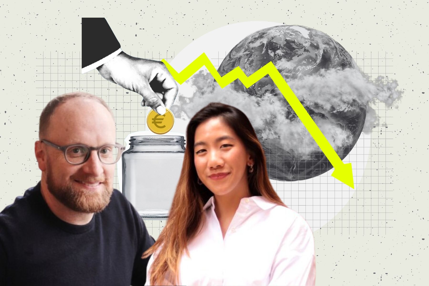 Mark Taylor and Kim Zou, co-founders of Sightline. Photo: press image/design by Impact Loop.