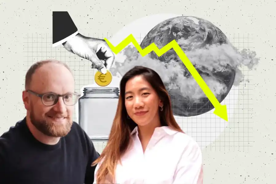 Mark Taylor and Kim Zou, co-founders of Sightline. Photo: press image/design by Impact Loop.