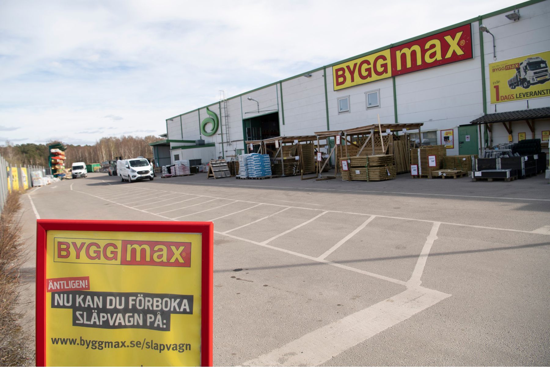 Byggmax gröna investeringar är på sparlåga. Foto: TT.