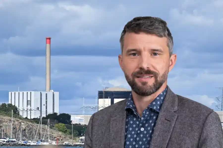 Martin Darelius, chef för ny kärnkraft på Vattenfall. Foto: TT/Pressbilder.