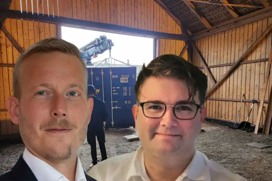 Thomas Lyberg och David Stenman på Dabce. Foto: Pressbilder (montage).