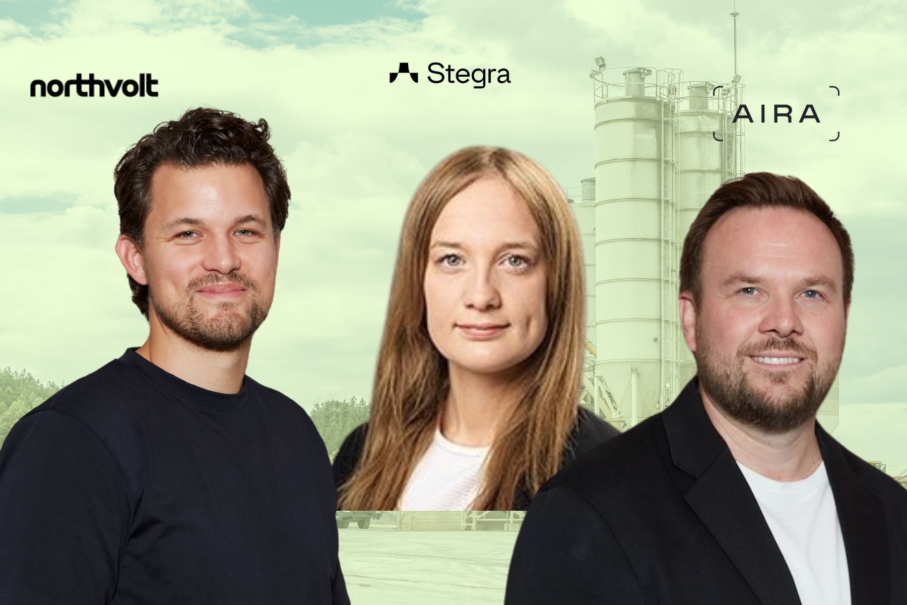 Douglas Uhno (left), Ida Westberg (centre) and Michael Niska. Credit: Press photos/Impact Loop