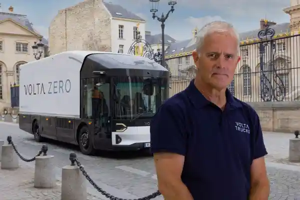 Kjell Walöen, co-founder of Volta Trucks. Photo: press image and Impact Loop.