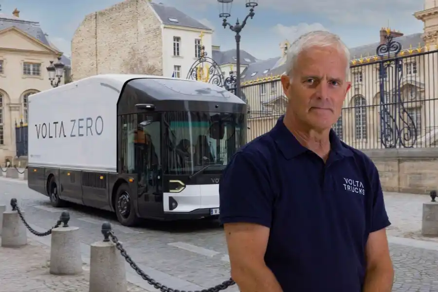 Kjell Walöen, co-founder of Volta Trucks. Photo: press image and Impact Loop.