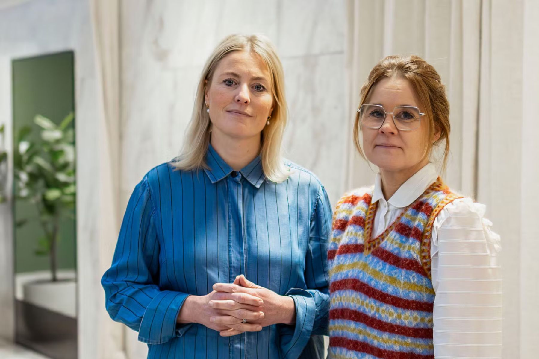Lisa Wärn och Malin Rogström. Foto: pressbild.