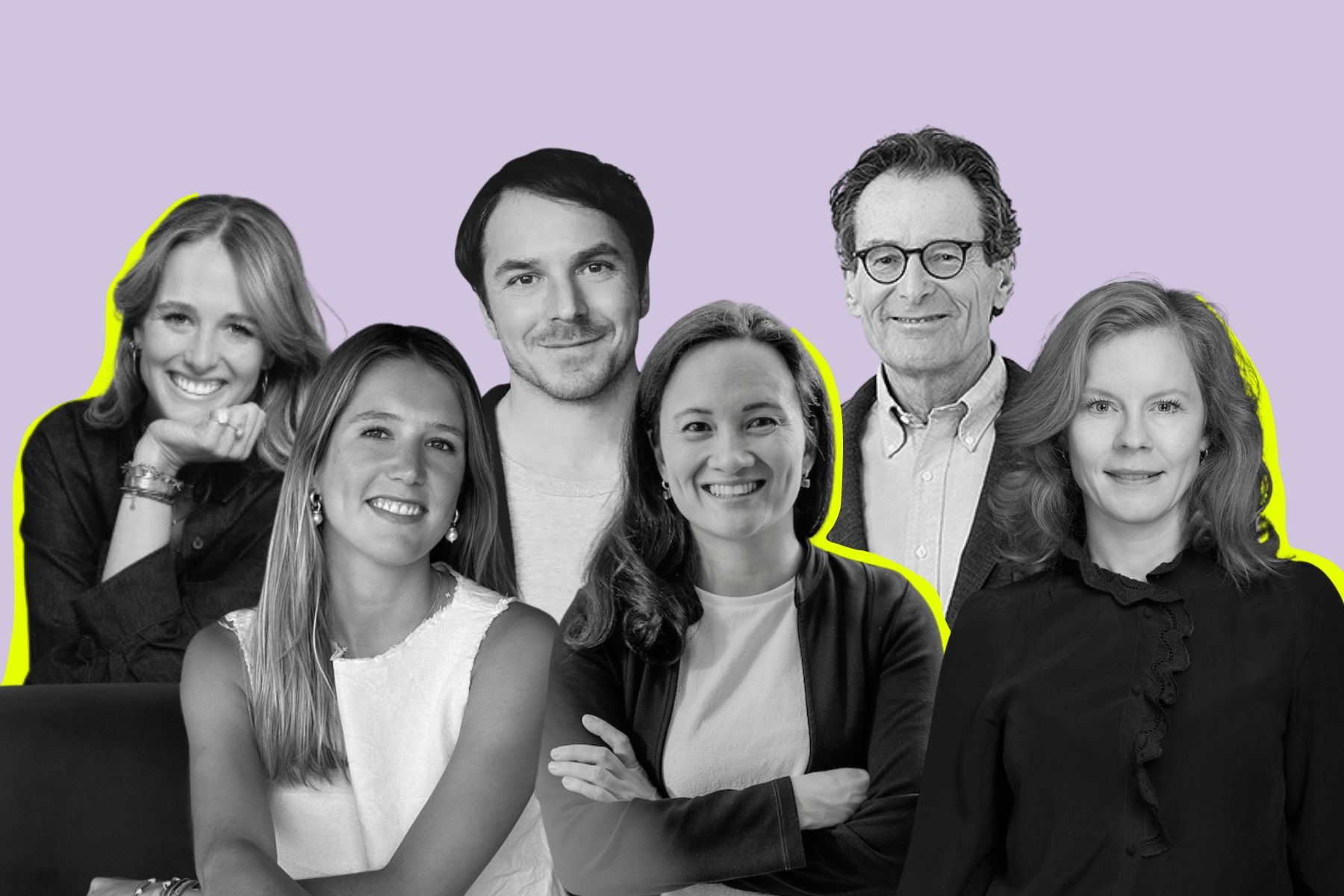 Members of the three family offices investing in Carbon Equity (list of names below the article). Press photos/Impact Loop mockup