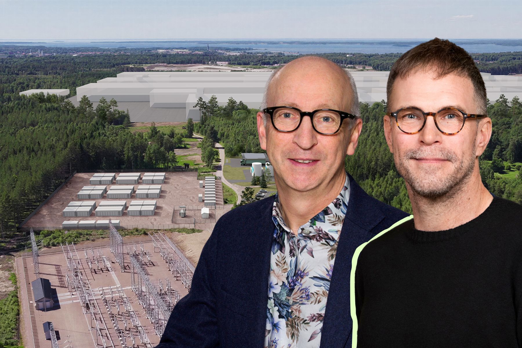 Lars Stenqvist och Fredrik Agelén, Volvokoncernen. Foto: pressbilder (kollage)