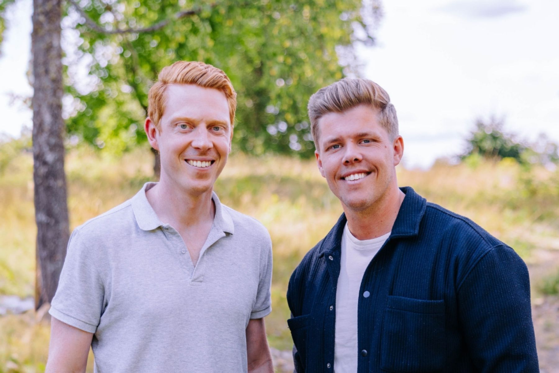 Alexander Engels och Oskar Karlsson. Foto: pressbild.