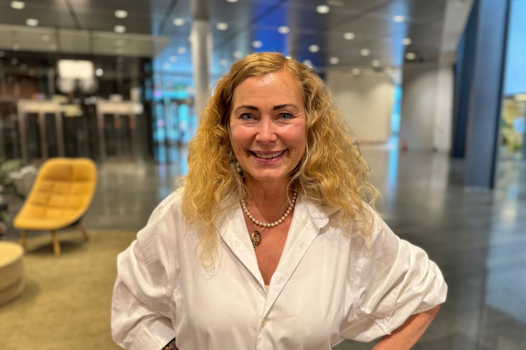 Therese Lundqvist, grundare och vd på Green Little Heart. Foto: Andreas Jennische.