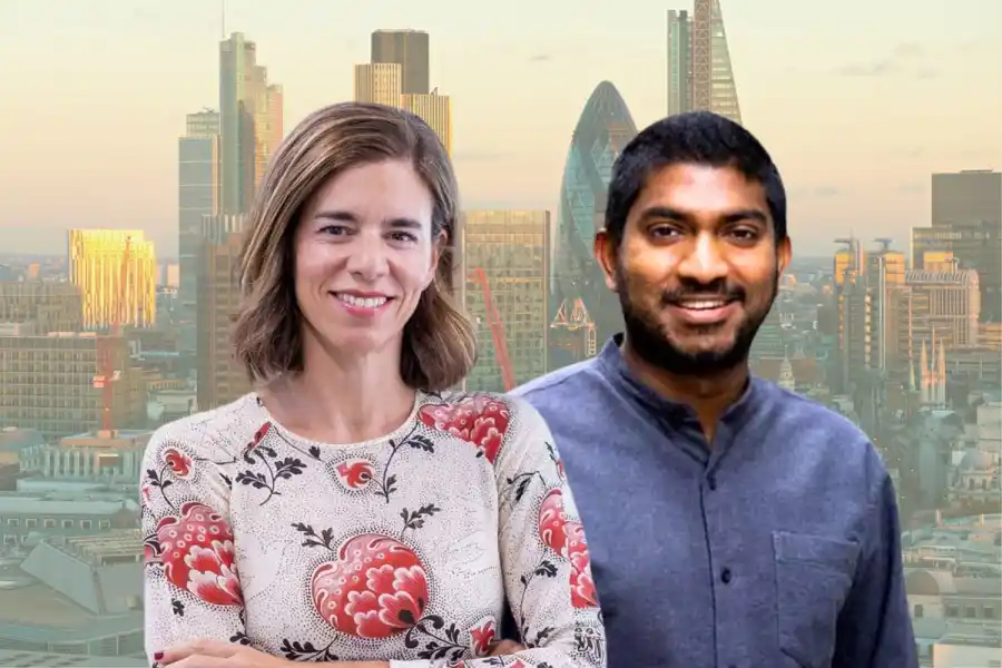 Beatriz González, founding parter at Seaya (left) and new partner Vinoth Jayakumar. Press photos/Impact Loop design
