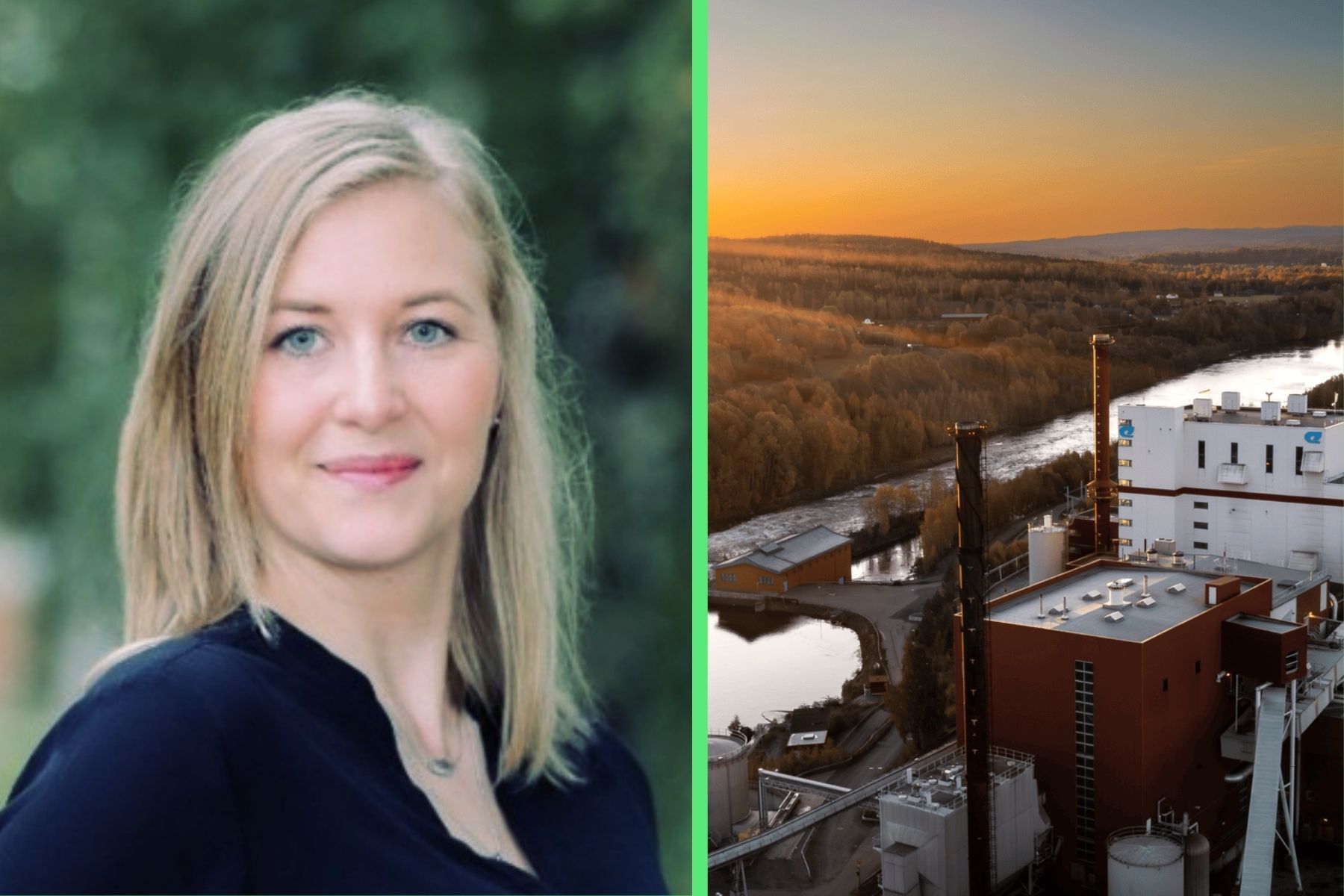 Anna Wenstedt, hållbarhetschef på Borlänge Energi. Foto: Pressbild.