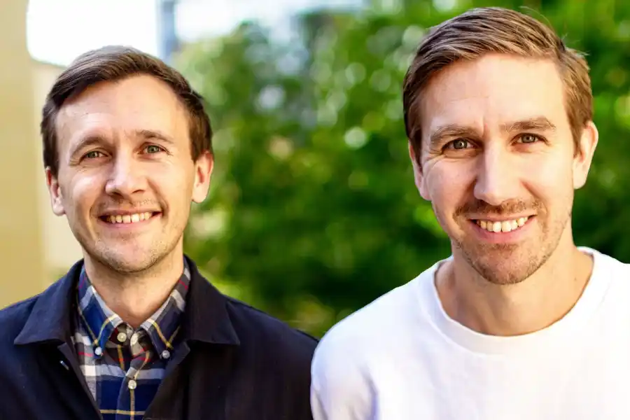 Pelle Tunell och John Sjulander har grundat Plant. Foto: Plant.