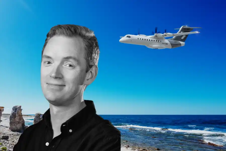 Anders Forslund, vd Heart Aerospace. Foto: pressbilder.