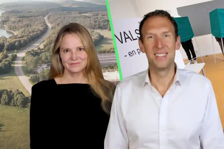 Thérèse Burman och Jacob Stedman på Blykalla. Pressbilder / TT (montage).