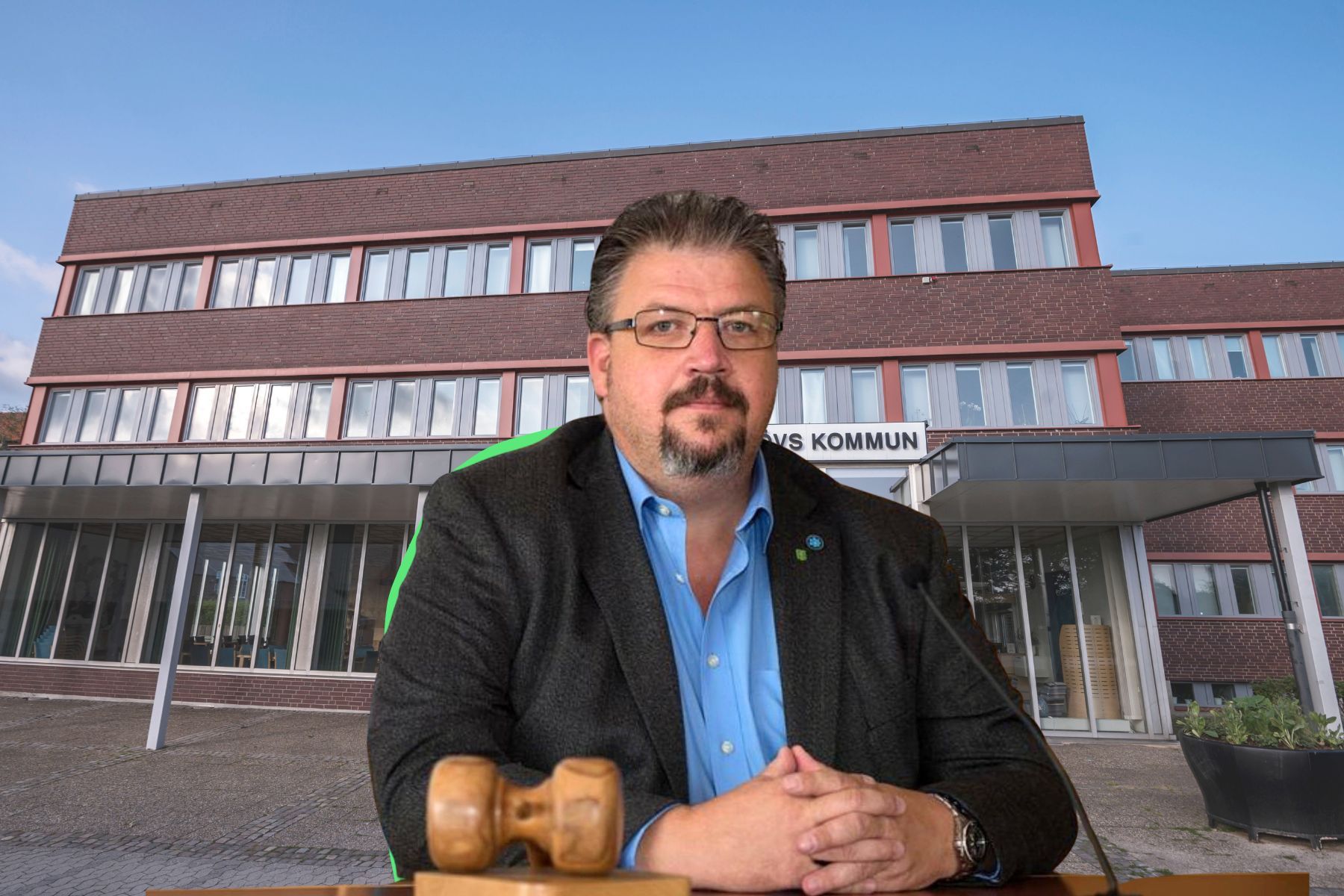 Teddy Nilsson (SD), kommunstyrelsens ordförande i Svalöv. Foto: Pressbild.