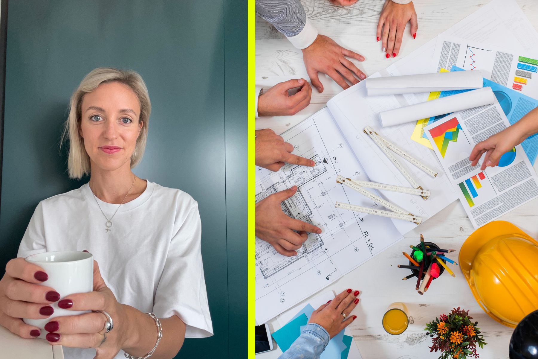 Elin Mårtensson på AI-Bob. Foto: privat / Canva.