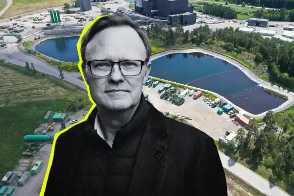 Johan Seijmer, vd för Chromafora. Foto: pressbild och grafik av Impact Loop.