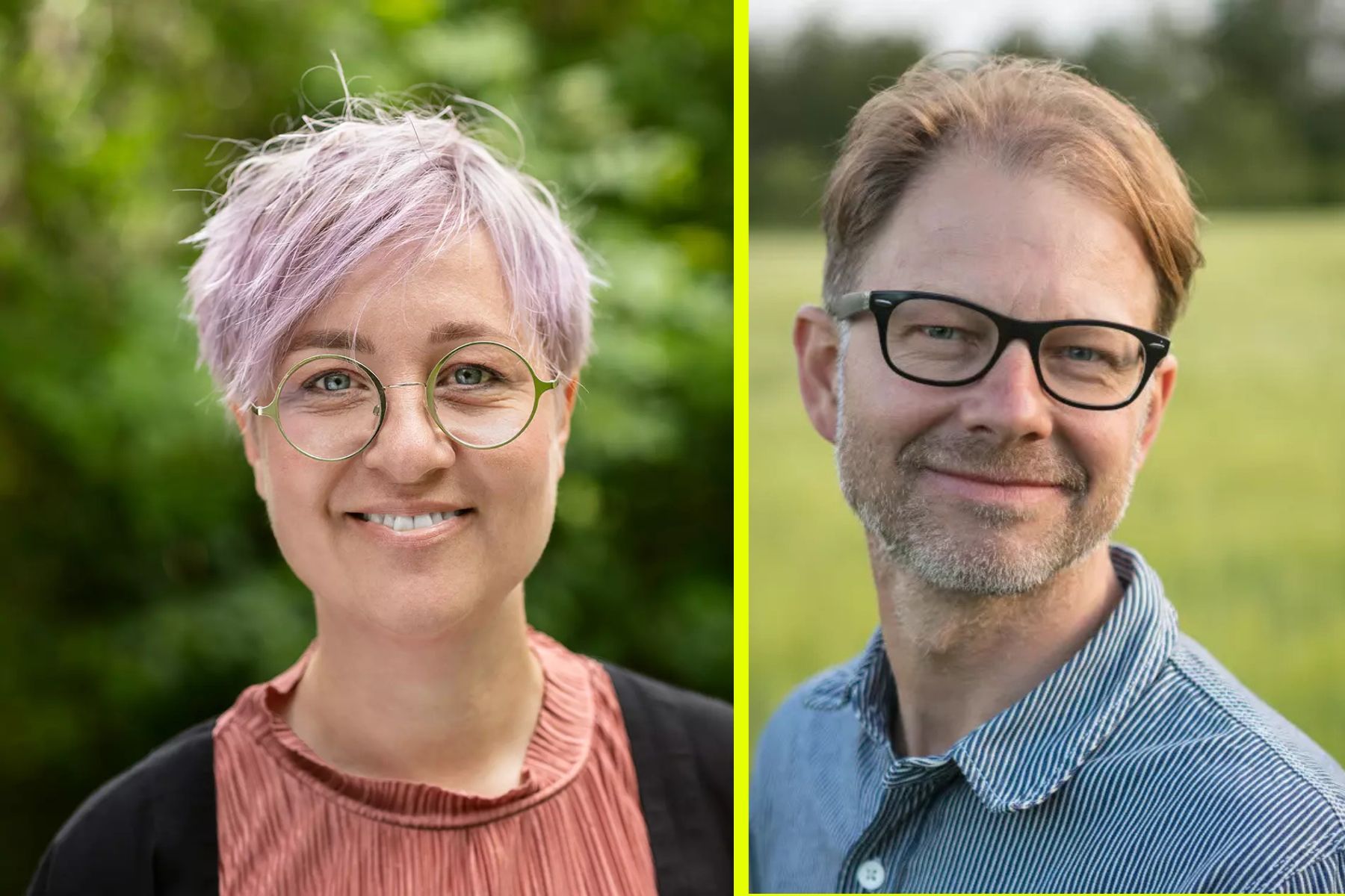 Maja Jakobsson och Marcus Wendin. Foto: pressbilder.
