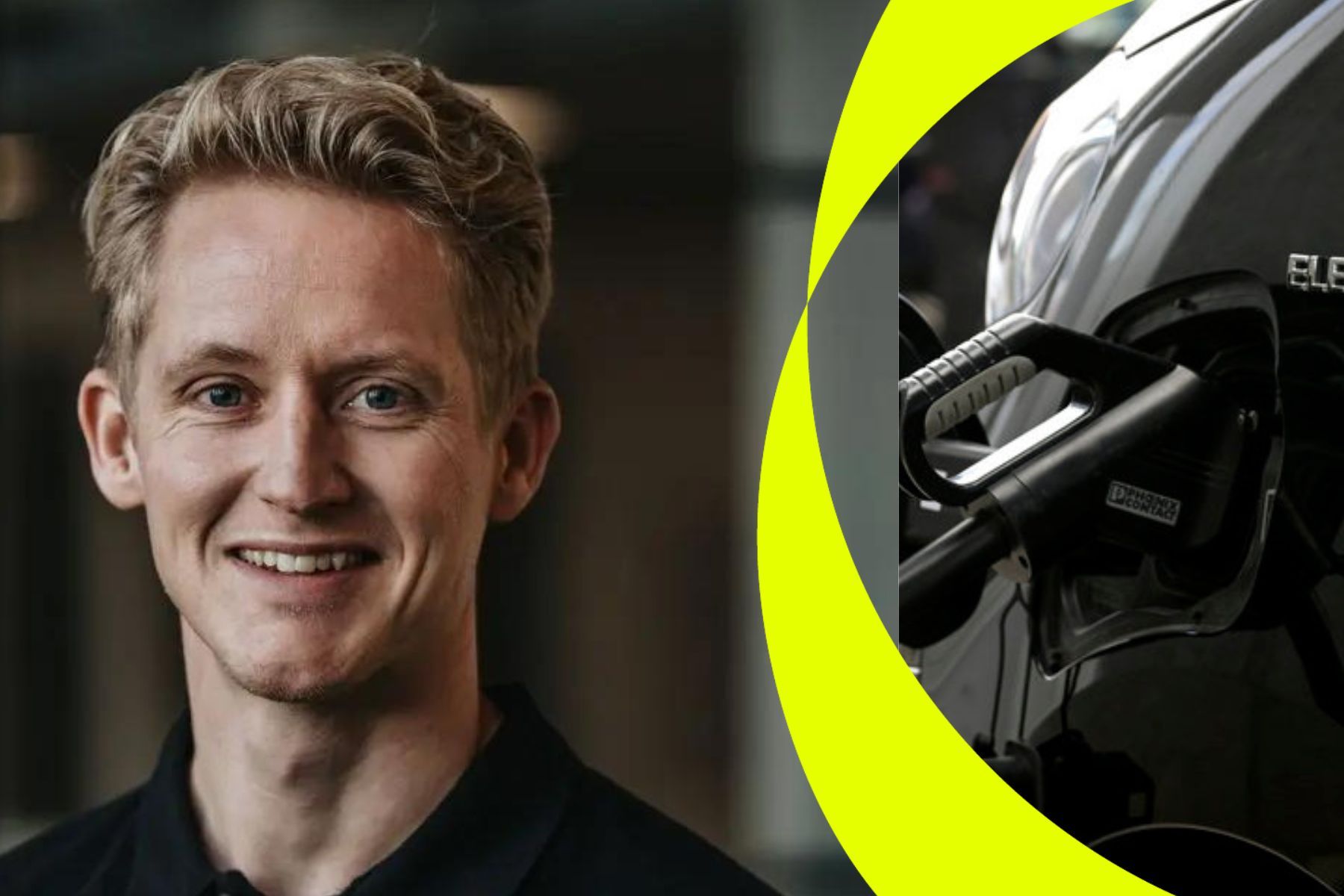 Ladda Tillsammans vd Niklas Hilding. Foto: Ladda Tillsammans / TT.