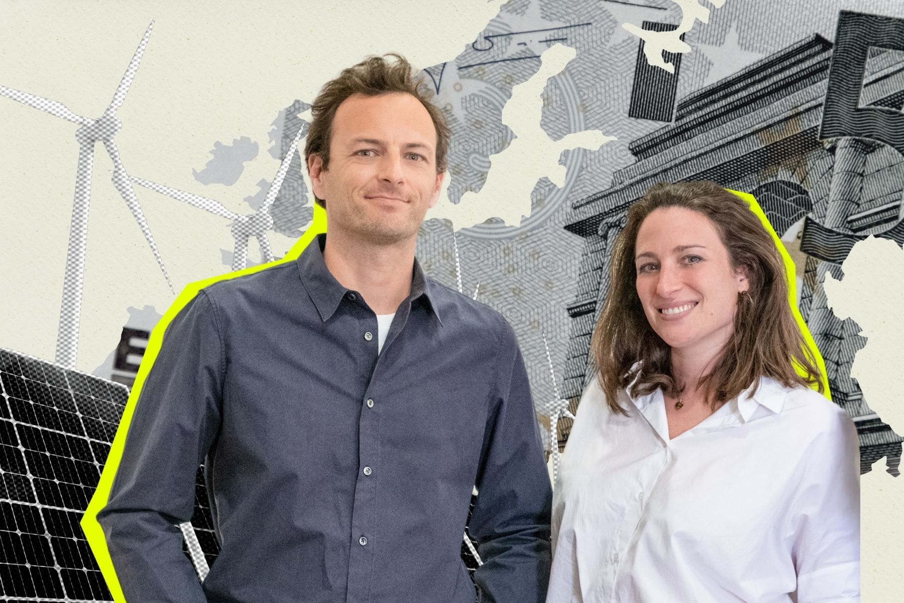 Charles Fourault and Audrey Soussan