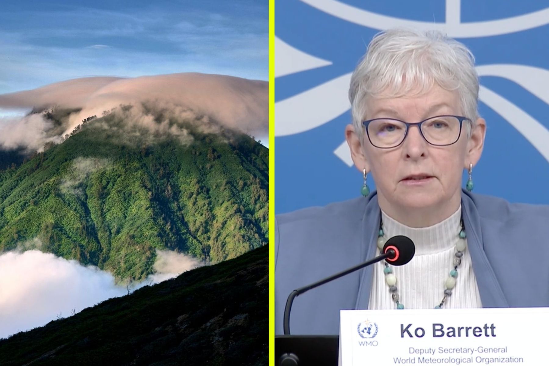 Ko Barrett, WMO. Foto: Pressbilder.