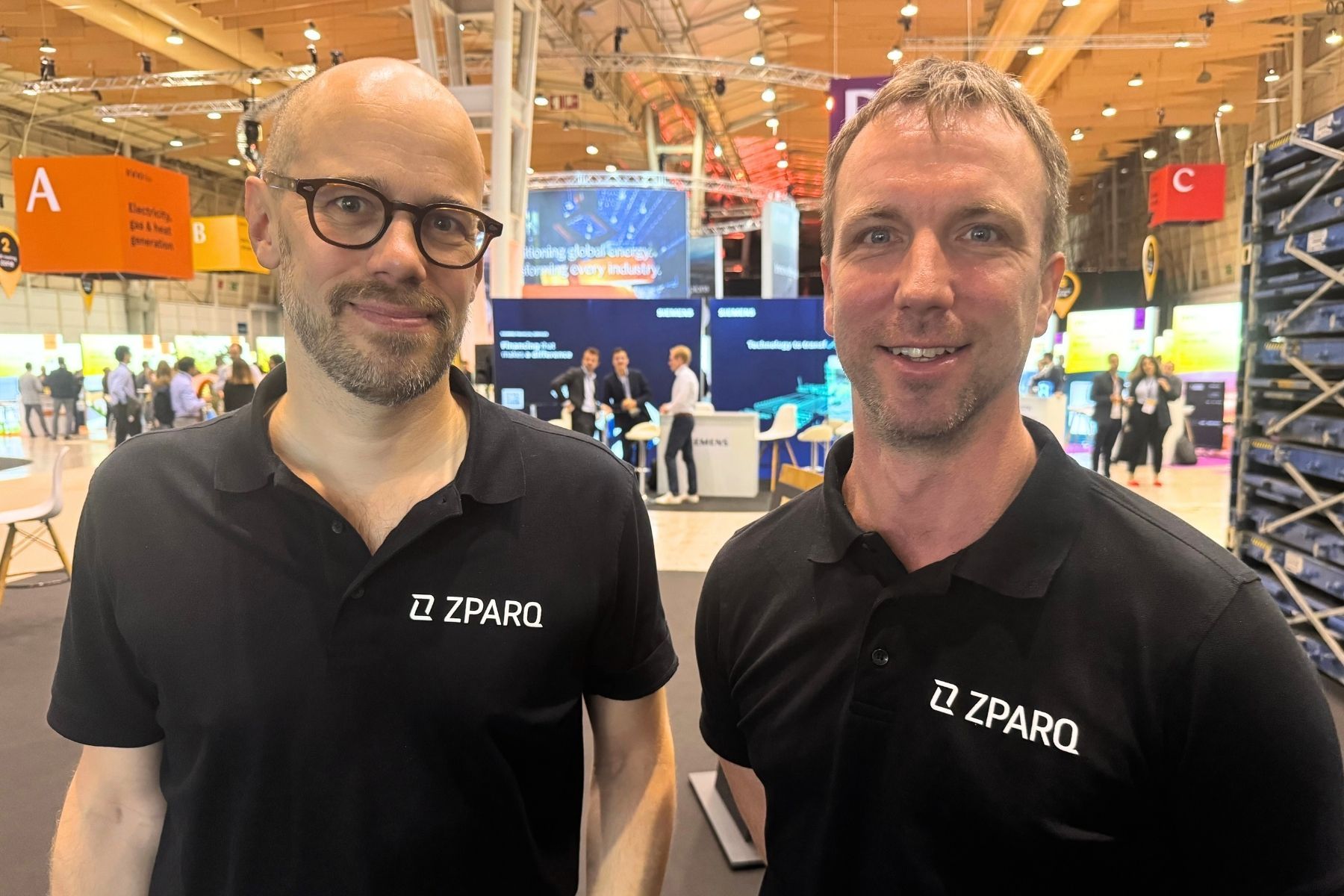 Andreas Rådlund, COO, och Jonas Genchel, vd och medgrundare av Zparq. Foto: Gabriel Nilsson.