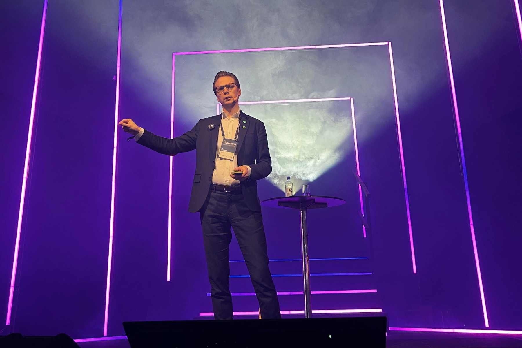 Ingmar Rentzhog. Foto från Tech Arena: privat.