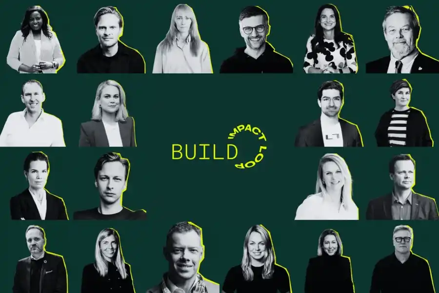 Några av talarna på Impact Loops event BUILD den 15 maj 2024.