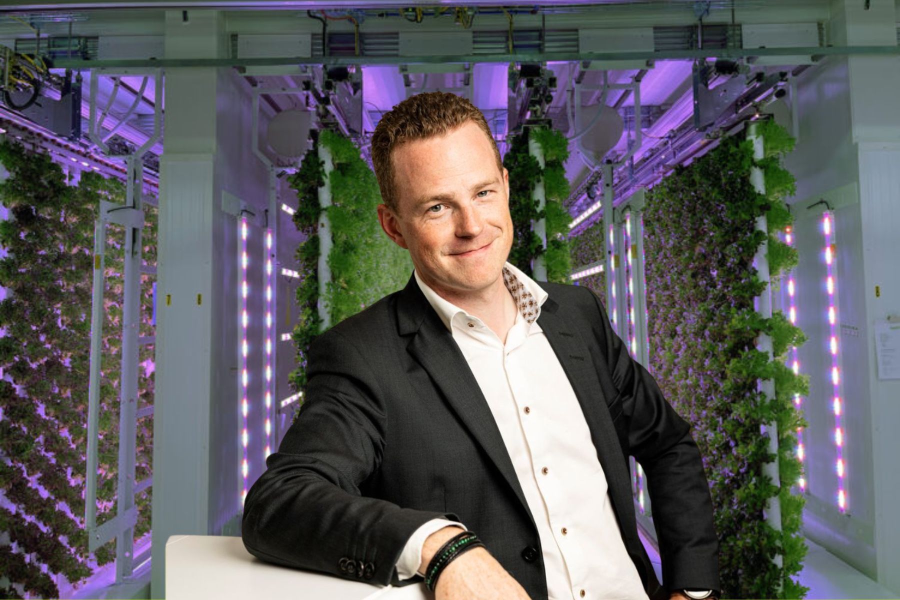 Ljusgårda co-founder and CEO Andreas Wilhelmsson. Press photo/Impact Loop design