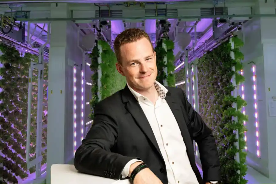 Ljusgårda co-founder and CEO Andreas Wilhelmsson. Press photo/Impact Loop design