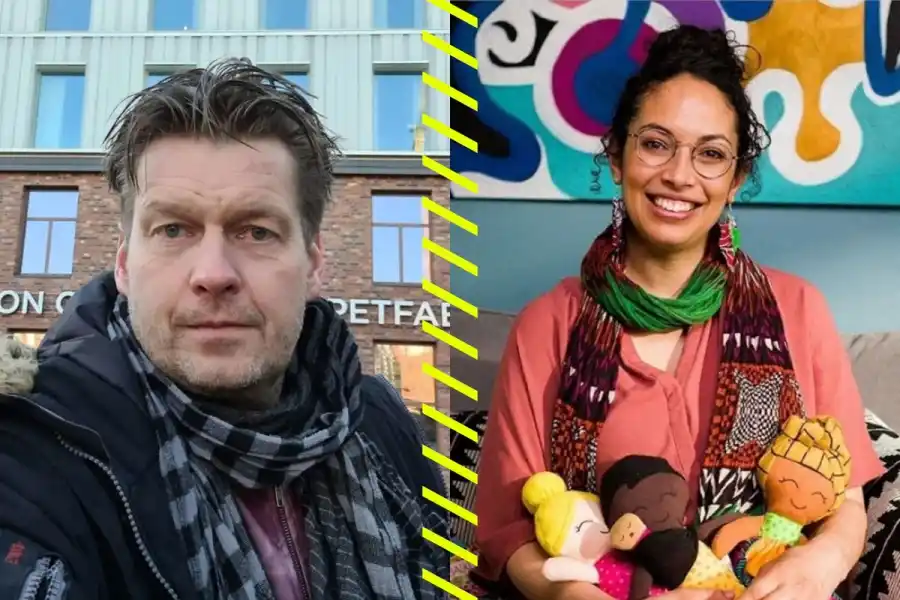 Emil Pettersen och Fatma Guettou. Foto: pressbilder.