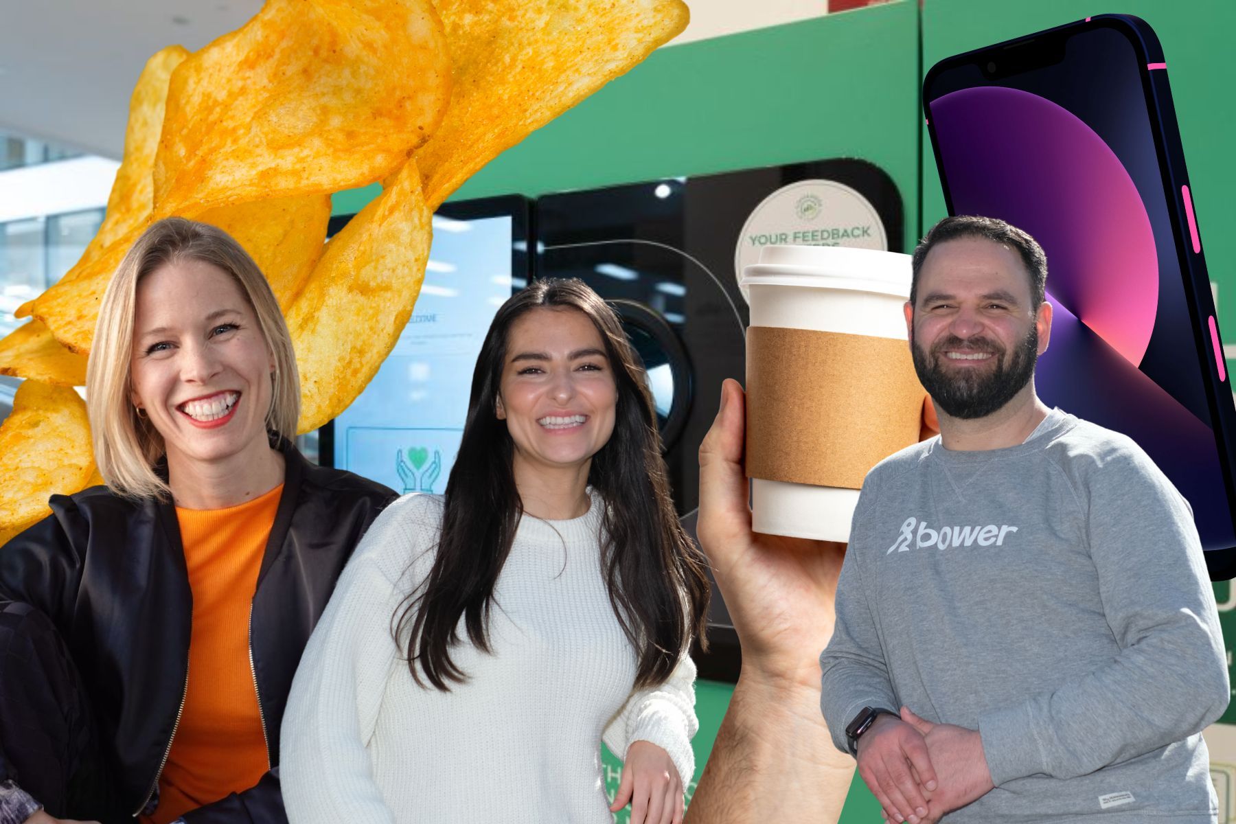 Clara Lidberg på Panter och syskonen bakom Bower: Berfin Roza Mert  och Suwar Mert. Foto: pressbilder / Canva.