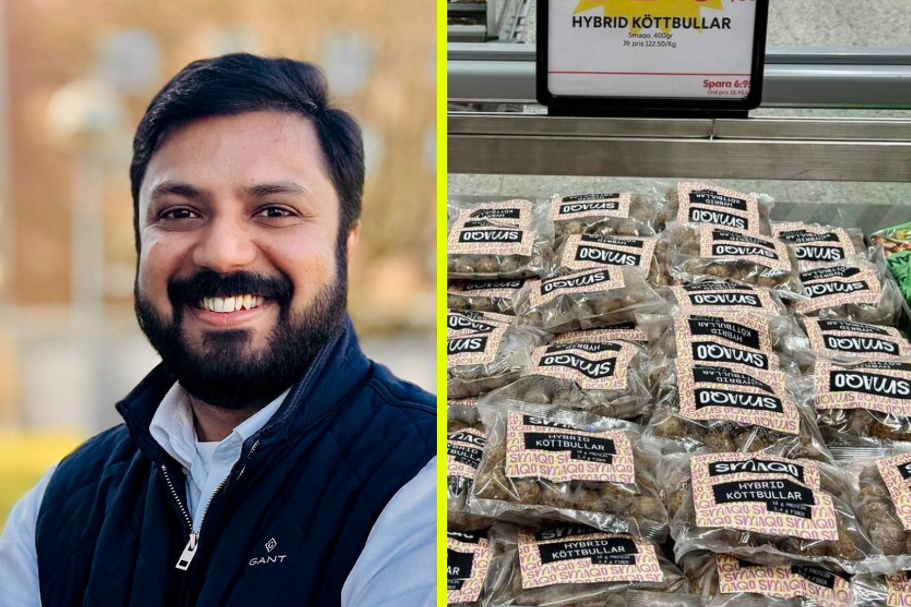 Ramkumar Nair, grundare av Smaqo. Foto: Pressbilder.