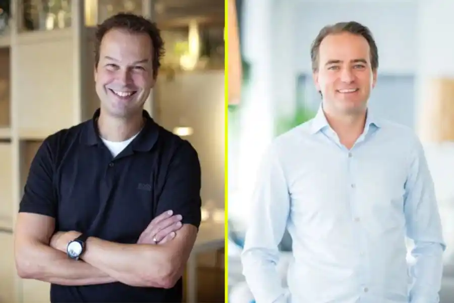 Peter van der Poel & Lukas Visser, Ingka Investments, Ikea. Press photo.