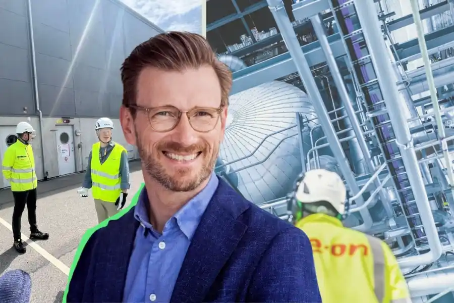Peder Berne har jobbat med flexibilitet på Eon. Pressbilder (montage).