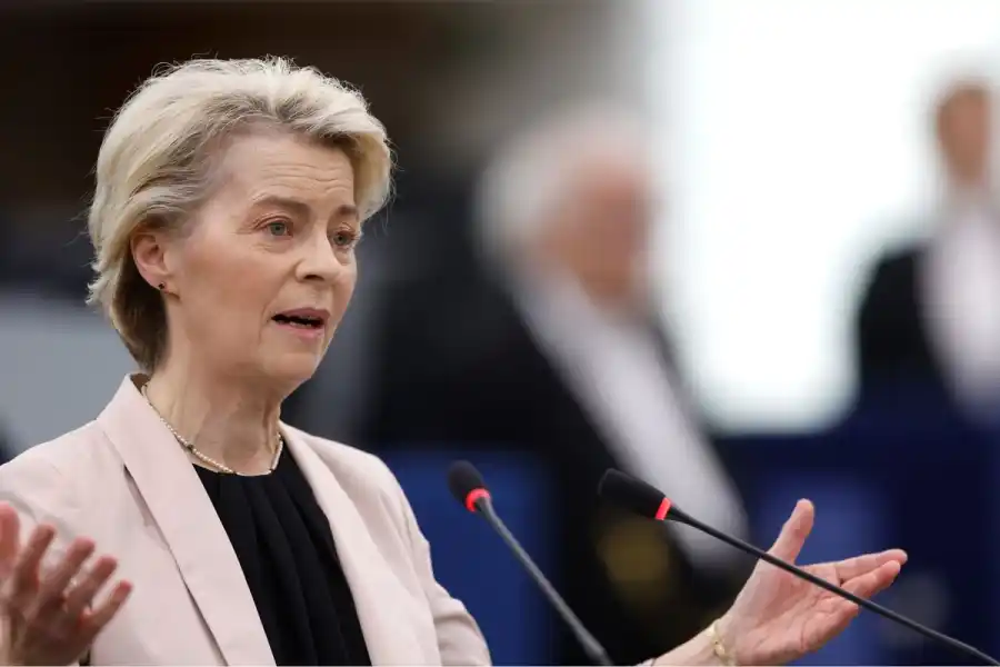 Ursula von der Leyen. Foto: AP/TT.