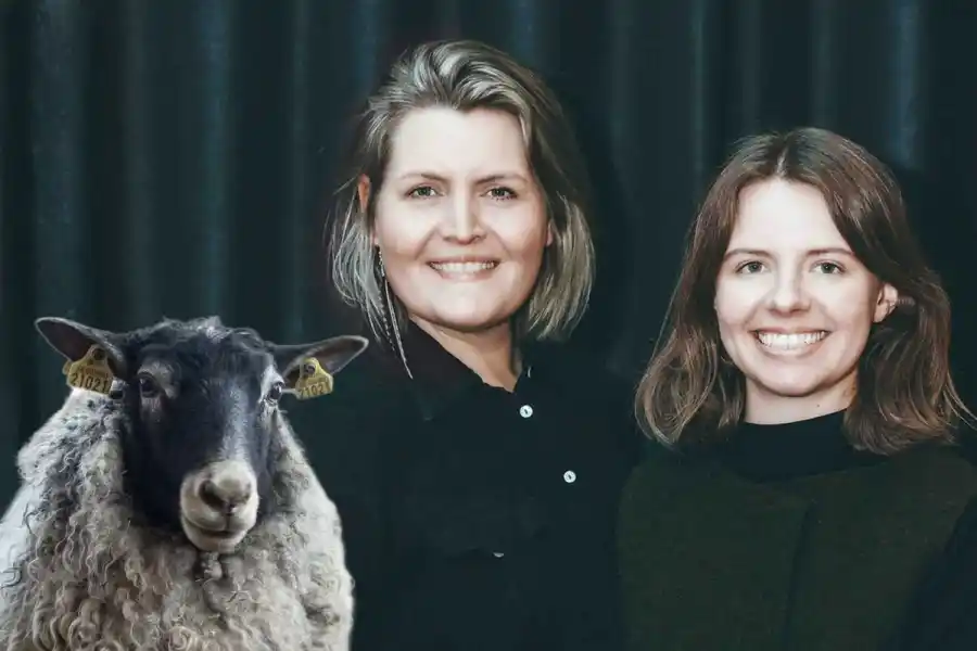 Lina Sofia Lundin, Dalarna Science Park och Rebecca Josefsson Ulvling, Swedish Textile. Foto: Henrik Hansson, Ulrika L Ericsson