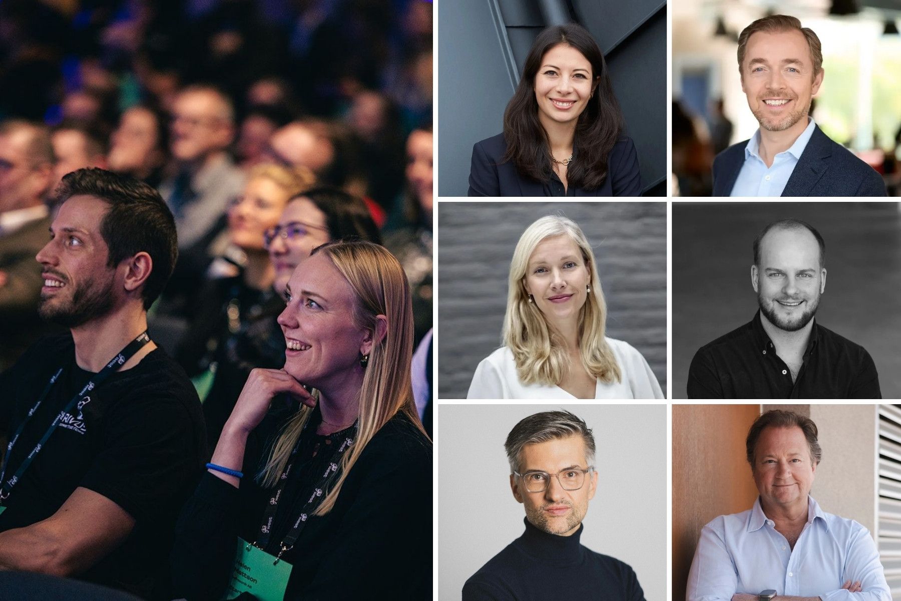 Bilder från GoWest 2025 och några av talarna på GoWest 2026. Foto: Press